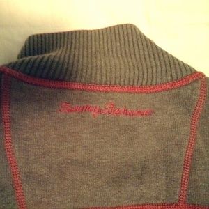 Mens Tommy Bahama Reversible 1/2 Zip Sweater